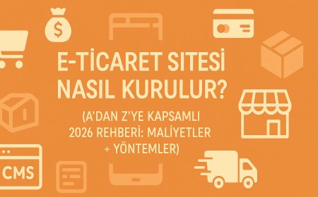 E-ticaret Sitesi Nasıl Kurulur? (A'dan Z'ye Kapsamlı 2026 Rehberi: Maliyetler + Yöntemler)