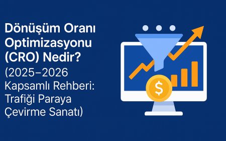 Dönüşüm Oranı Optimizasyonu (CRO) Nedir? (2025-2026 Kapsamlı Rehberi: Trafiği Paraya Çevirme Sanatı)