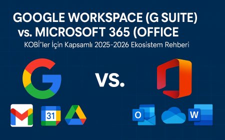 Google Workspace (G Suite) vs. Microsoft 365 (Office): KOBİ'ler İçin Kapsamlı 2025-2026 Ekosistem Rehberi