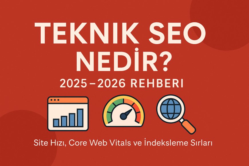 Teknik SEO (Technical SEO) Nedir? Kapsamlı 2025-2026 Rehberi (Site Hızı, Core Web Vitals ve İndeksleme Sırları)