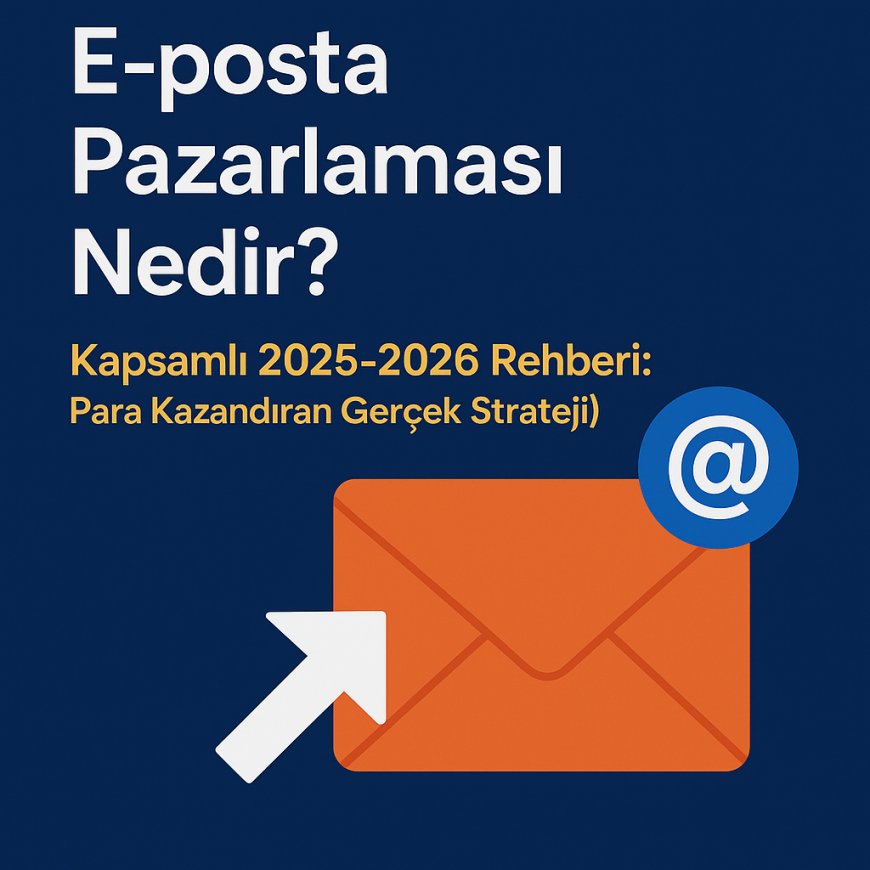 E-posta Pazarlaması Nedir? (Kapsamlı 2025-2026 Rehberi: Para Kazandıran Gerçek Strateji)