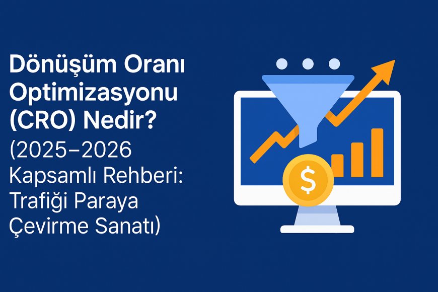 Dönüşüm Oranı Optimizasyonu (CRO) Nedir? (2025-2026 Kapsamlı Rehberi: Trafiği Paraya Çevirme Sanatı)